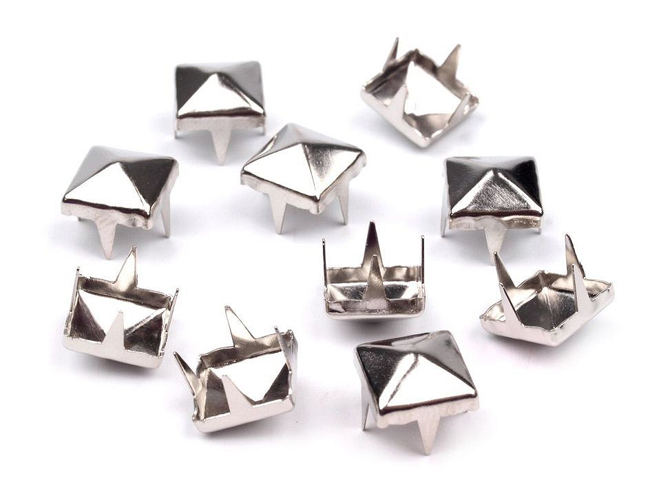 Pyramid Spiked Studs (7×7 mm) – Project Fashion